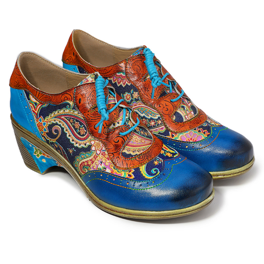 Ornate Paisley Boho Boots